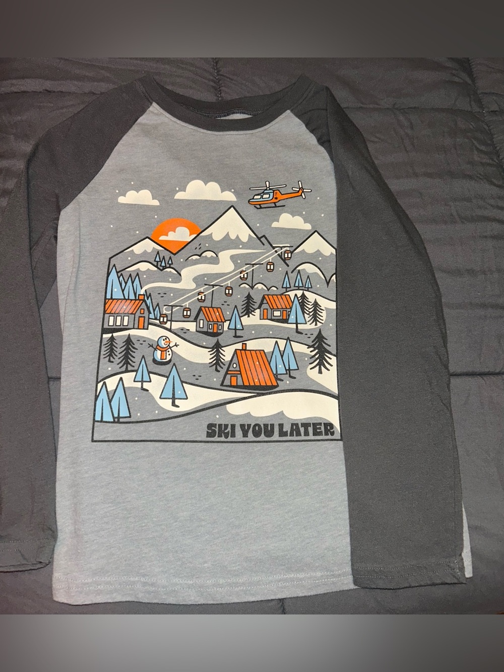 jumping beans Gray and Black Kids Shirt